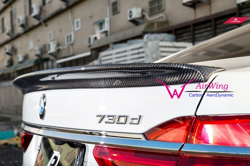 G12 - Future-Design style Carbon Trunk Spoiler 01